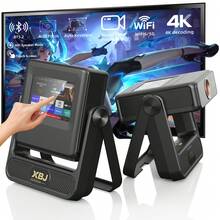 XBJ Mini Smart Projector With WiFi & Bluetooth - A5Pro 4K Movie Projector, 800LM Home Theater | Auto Keystone & Focus, USB & Multiple Video Ports For TV Stick, Laptop, Smartphone | Portable Outdoor Projector For Bedroom, Backyard, Camping & Travel | Ultimate Christmas & Holiday Gift (HD 1080P Supported) - Xem 11