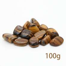 100g-500g Nature Polished Tumbled Tiger's Eye Stones Healing Stones For Wicca, Reiki, Energy Healing, Chakra Stones, Meditation, Yoga, Home Decoration - Tiger Eye - View 9