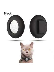 1 pieza Funda protectora de silicona suave para collar de gato AirTag, compatible con Apple AirTag, se ajusta a collares de hasta 0.6 pulgadas para mascotas pequeñas, cachorros (dispositivo AirTag no incluido) - Multicolor - Ver 13
