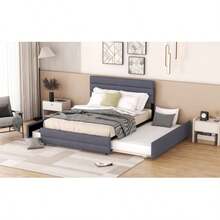 Bed Frames - Grey - View 2