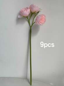 18 枝 54 头（粉色、白色）30 厘米/11.81 英寸毛茛人造花，仿丝迷你毛茛花，用于 DIY 花束，散装假婚礼填充花，用于中心装饰布置新娘送礼会装饰，适用于婚礼装饰、新娘背景道具、婚礼拱门、桌面中心装饰、花束填充物，也适用于圣诞节、万圣节、感恩节、返校节、情人节、教师节、母亲节 - 彩色 - 查看 12