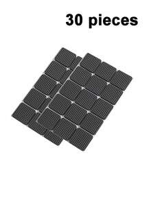 一套多尺寸EVA防刮家具腿垫，自粘式家具脚保护套，椅子腿垫，桌椅腿套，沙发椅防滑垫 - 黑色 - 查看 14