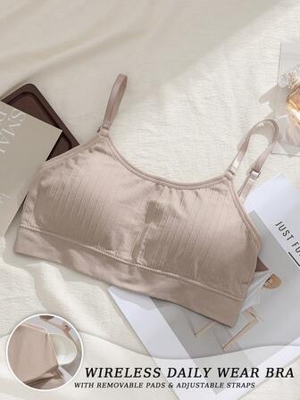 女士无缝文胸内衣无钢圈文胸无后背无钢圈文胸休闲舒适贴身内衣舒适上衣日常基本款家居服舒适必备女性性感时尚浪漫