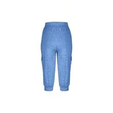 Pantalones Casuales, Pantalones Casuales elsticos Suaves y elsticos de 3/4 de Largo para Mujer con Pantalones Deportivos de Ajuste Regular - inicial - Ver 6