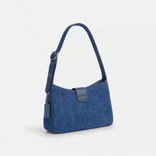 Coach Hobo Bag for Women Stylish Shoulder Zippy Purses with Adjustable Strap - 藍色 - 查看 4