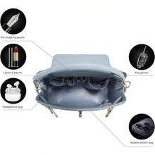 Victoria Hyde Bags For WomenLeather Handbags 7L Work Bags - 藍色 - 查看 4