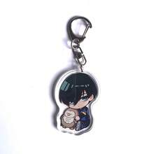 Móc khóa acrylic màu xanh dương mới năm 2025, phụ kiện anime, tượng acrylic Chisaki Leopard Akuma - Quà tặng ngày lễ, quà sinh nhật, quà tặng cho người hâm mộ - Nhiều màu - Xem 10