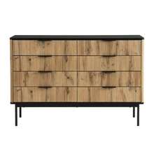 Moderne Sideboards,Schränke,Lagerschränke,Kommode,Geeignet Für Wohnzimmer/Esszimmer/Eingang,120 X 39.5 X 80cm (B/H/T) - Camel - View 6