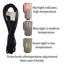 RAF USB加热手套，3档温度可调，兼容触屏，弹性袖口，可手洗，时尚设计 - 适合户外冬季活动，冬季手套 | 现代手套设计 | 耐用手套，兼容触屏，过热保护 - 适合滑雪、单板滑雪、打字、游戏 - 寒冷天气和电脑使用的理想之选 - 男女通用人体工学冬季手套，保暖手套，加热垫