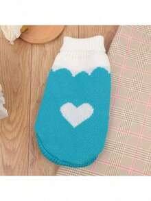 Fashion Winter Cat Sweater Vest Hairless Cat Christmas Costume Pet Holiday Outfit Knitted Warm Vest Cute Pet Festival Wear - Navy Blue - View 18