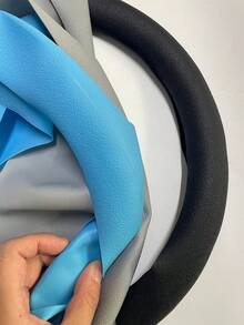 防滑硅胶方向盘套，汽车方向盘保护套，防滑弹性汽车方向盘套 - 彩色 - 查看 9