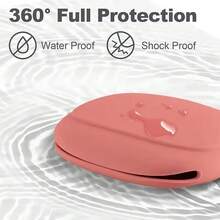 3/1pc Silicone Earphone Cable Organizer, Data Cable Storage Box, Travel Earphone, Key Chain, USB Drive, Data Cable Organizer Case