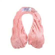 Convenient Absorbent Breathable Towel Bra Suitable For Beach, Sports, Indoor Daily Wear, Towel Hanging Around Neck, Wraps Chest, Strapless Support, Double-Sided Plush Super Soft And Warm, Suitable For Beautiful Women, Small Gift For Beautiful Women - 粉色 - 查看 13