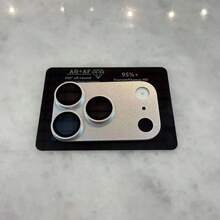 Miếng dán bảo vệ ống kính camera chống trầy xước và va đập 4 màu, tương thích với iPhone 14/15/16 Pro Max - Có thể chuyển đổi ngay lập tức sang 17 Pro/17 Pro Max, thiết kế thời trang, bảo vệ lâu dài [Thay đổi tức thì], không thể sử dụng đèn flash. Thích hợp sử dụng hàng ngày, văn phòng, nhà. Miếng dán bảo vệ camera điện thoại chống nước, chống va đập, chống trầy xước. - Bạc - Xem 3