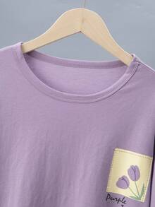 6件套女童睡衣套装，长袖上衣和裤子，100%纯棉睡衣