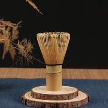 1pc Genuine Bamboo Matcha Whisk, Easy To Use And Clean - Traditional Japanese Handmade Matcha Whisk, Specially Designed For Matcha Enthusiasts