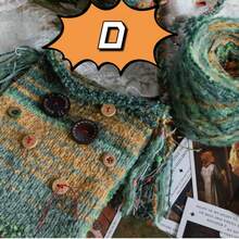 50 جرام/لفة من خيوط الغزل الناعمة لسلسلة الحديقة، خليط ملون من البوليستر، مناسب للحياكة والكروشيه لصنع سترات وجواكت وقبعات وقفازات وأوشحة دافئة وأنيقة - متعدد الألوان - مشاهدة 16