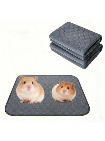 Reusable Pet Pee Pad, Suitable For Small Pets Like Hamsters And Rabbits