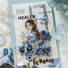 40pcs/Pack Vintage Floral & Girl Cartoon Winter Outfit Landscape Collage PET Sticker Pack, Cute Girl, Floral, Scrapbooking, Diary Decor, Waterproof Stickers, Stationery Supplies Scrapbook Supplies Funny Stickers Laptop Stickers Kindle Phone Stickers - Multicolor - View 10