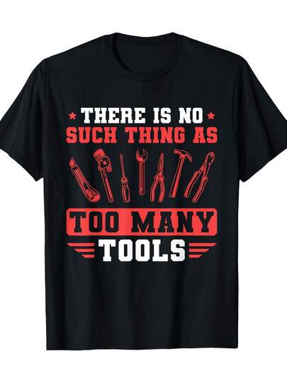 Camiseta de Mecánico para Hombres: No hay herramientas demasiadas - 220g