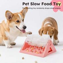 Automatic Pet Feeder, Puzzle Treat Dispenser, Funny Snack Toy For Dogs & Cats, Promotes Digestion, Pet Bowl - Green - View 4