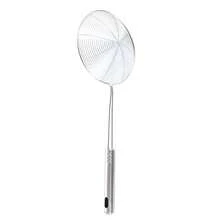 Escumadeira Fritura Inox Resistente para Batata e Pastel – 13x33.5cm | TOP RIO! - Prata - Visão 4