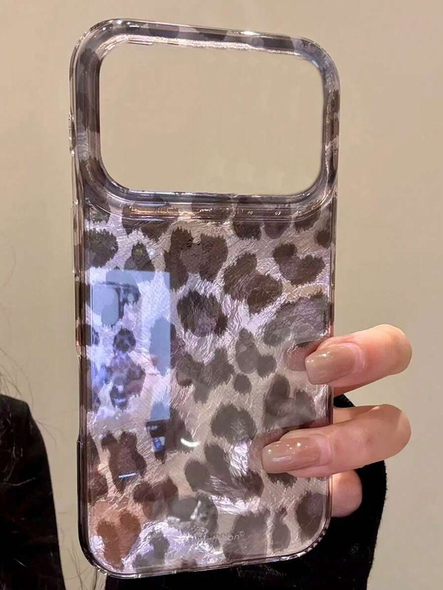 Ốp lưng điện thoại sang trọng họa tiết da báo đính sequin, tương thích với iPhone 17 Pro Max, 17 Pro, 17, 16 Pro Max, 16 Pro, 16, 15 Pro Max, 15 Pro Max, 15 Pro, 15 Pro Max, 14 Pro, 13 Pro Max, 13 Pro, 12 Pro Max, 12 Pro, 11, ốp lưng chống sốc phong cách mùa thu cổ điển