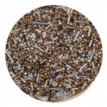 1500颗/30克混合工艺珠，玻璃米珠，管珠，1.5-4.5毫米小散珠，适合DIY首饰制作，如手链、项链、耳环等。 - 混色米珠-30克 - 查看 16