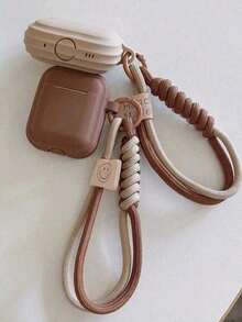 Silicone Protective Case For  4th Gen,  Pro 2,  3,  2 With Lanyard Gifts For Her/Him - Brown - View 12