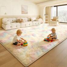 Multi-Colored Plush Rugs. Softness And Style For Your Home. Size 150 X 200 Cm - Rosa - Ver 2