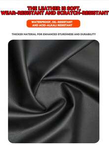 Tạp dề da PU dày dặn, chống trầy xước, chống thấm nước và dầu mỡ, chất liệu giả da cao cấp, thích hợp cho nhà bếp, nhà hàng và công việc hàng ngày, dành cho cả nam và nữ. - A - Xem 7
