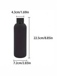 1pc 500ml Customized Stainless Steel Water Bottle With Lid, Metal Cup, Fitness Water Bottle, Straight Coffee Mug, Car Cup, Personalized Insulated Tumbler, Customized Birthday Gift, Groomsman Gift, Father's Gift, Bridesmaid Gift, Mother's Day Gift, Elegant - Multicolor - View 6