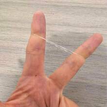 500/1000/2000pcs Silicone High Elasticity Strong Durable Transparent White Rubber Bands, Heat & Aging Resistant Rubber Rings