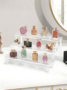 1 kệ trưng bày 3 tầng bằng acrylic, thích hợp để trưng bày bánh ngọt, trang sức, sơn móng tay, nước hoa, nến, chất làm thơm không khí, lý tưởng cho bàn làm việc, văn phòng, bàn trang điểm, phòng ngủ, phòng tắm, nhà cửa, ký túc xá, trang trí phòng. Một số phụ kiện được giao ngẫu nhiên. - Nhiều màu - Xem 2