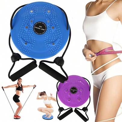 Wickelplatte für Abnehmen & Fitness Blau, innovatives Design mit Anti-Rutsch-Funktion, stabil & langlebig durch hochwertige Materialien, trainiert Bauch, Taille & Becken, fördert Muskelstraffung & Blutkreislauf, einfach zu bedienen & platzsparend, ideal für tägliches Training zu Hause oder im Outdoor, stylisches Blau-Design, praktisches Fitness-Zubehör