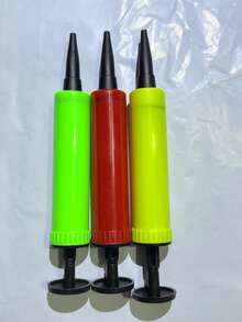 3pcs/Set Balloon Air Pump, Inflator, Blower, Hand Push Pump, Suitable For Birthday Party, Celebration, Wedding, Balloons (Random Color) - Multicolor - View 7