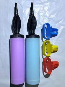 3pcs/Set Balloon Air Pump, Inflator, Blower, Hand Push Pump, Suitable For Birthday Party, Celebration, Wedding, Balloons (Random Color) - Multicolor - View 19