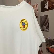 1pc Embroidered Gentleman Frog Iron-On Patch, DIY Clothing Decoration Fabric Applique Accessory - Multicolor - View 5