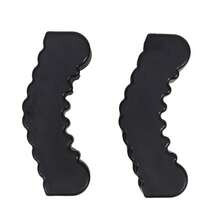 2pcs Car Slotted Jack Pad Adapter Rubber Mat Floor Frame Clamp Holder Repair Pad 6 Ton Clamp Lifting Universal Tool