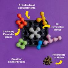 Kanoodle Dog Edition Small - Interactive Puzzle Toys, Enrichment Slow Feeder, Training Puppies - 最初的 - 查看 4