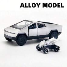 1:36 Pickup Truck Model, Collectible Realistic Zinc Alloy Model Car, Pickup Truck Decor Gift, Teenage Christmas Gift - Multicolor - View 6