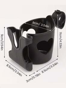 The Cup Holders In The Carriages Include A Mobile Phone Holder, A Skateboard Cup Holder, A Universal Cup Holder, A 2-In-1 Mobile Phone Holder Suitable For Strollers, Bicycles, Wheelchairs, And Bicycles. It Is Battery-Free. - Multicolor - View 2