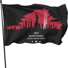 Memorial Day Patriotic House Flag 3x5 FT Veteran USA Flag 4th Of July Independence Day Large Banner Polyester Double Sided Mirror Printing Yard Outdoor Flag For Lawn Patio Yard Garden Home Outdoor Decor - ColorN - 查看 1