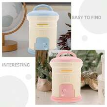 1pc Cute Piggy Mailbox Coin Bank, Funny Savings Box, Desktop Coin Jar, Children's Piggy Bank, Birthday/New Year Gift - Multicolor - View 6