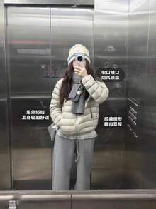 Women Shell Jackets - Grey - View 3