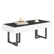 Coffee Tables - Black + White + MDF + Particle Board-1 - View 12