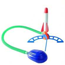 2 sets de cohetes de juguete interactivos para lanzar al aire libre, juguetes de cohetes por etapas, regalo de cumpleaños, regalo de Año Nuevo, juguetes antiestrés - Multicolor - Ver 1