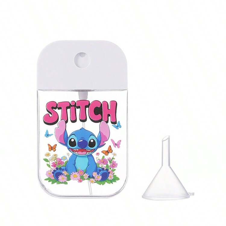 1pc Portable Cartoon Skateboard Design Spray Bottle - Compact Travel Size Refillable Transparent Container, 50ml Perfume Atomizer, White Cap, Ideal For Travel Essentials, Cosmetics And Skincare. - Essential Cosmetic Storage Box With Cartoon Theme Transparent Bottles, Holiday Gift - Multicolor - View 14