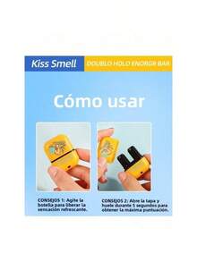 KissSmell El Bastoncillo  de Doble Orificio con Bálsamo de Perfume Sólido Aroma Natural y Frescura Duradera Ideal para Trabajar y Conducir Perfecto para Salidas y Fácil de Transportar-Regalo de navidad - dobladillo - Ver 5
