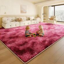 Multi-Colored Plush Rugs. Softness And Style For Your Home. Size 150 X 200 Cm - Rojo - Ver 2